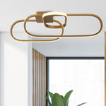 Searchlight Electric Clip Flush - Gold Metal 61774GO