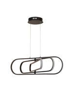 Searchlight Electric Clip Pendant - Black Metal 61775BK