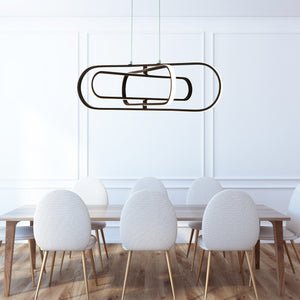 Searchlight Electric Clip Pendant - Black Metal 61775BK