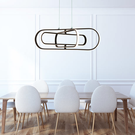 Searchlight Electric Clip Pendant - Black Metal 61775BK