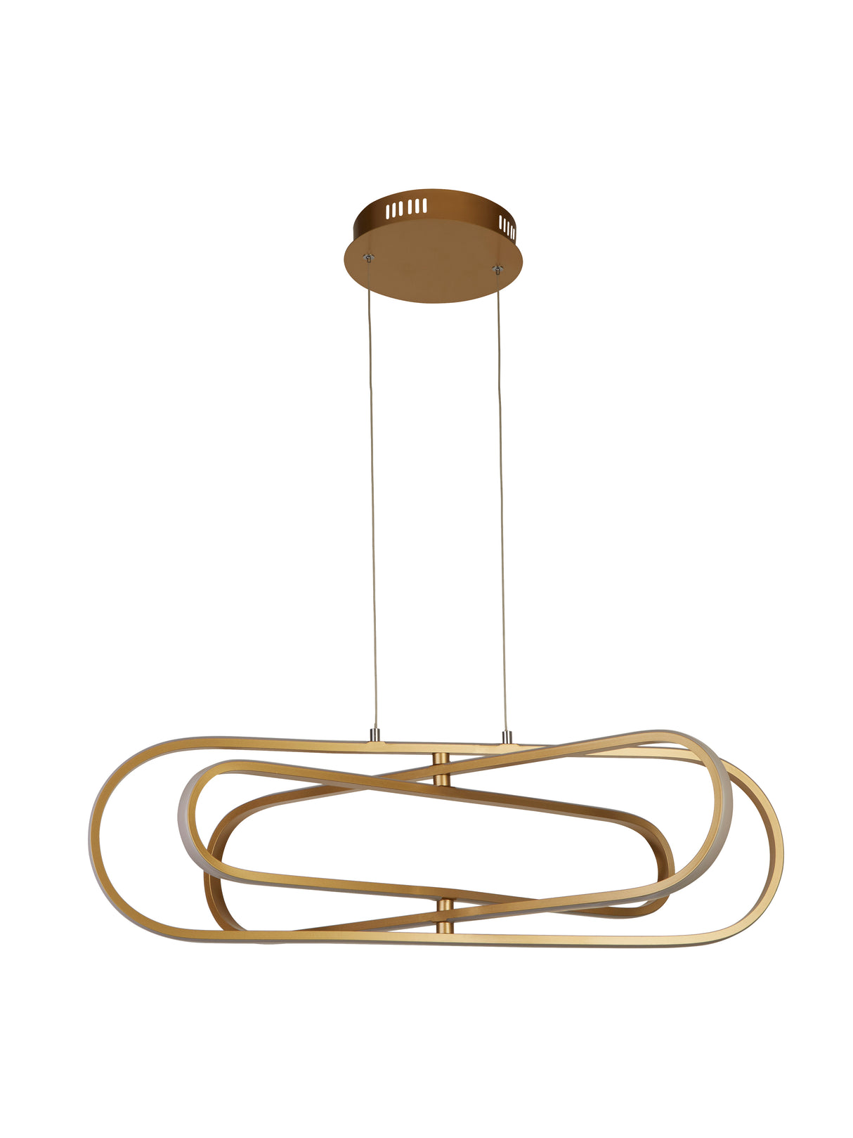 Searchlight Electric Clip Pendant - Gold Metal 61775GO