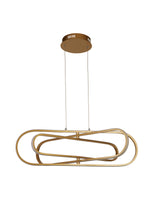 Searchlight Electric Clip Pendant - Gold Metal 61775GO