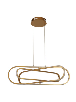 Searchlight Electric Clip Pendant - Gold Metal 61775GO