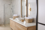 Searchlight Electric Clamp Wall Light - Gold Metal, Ribbed Clear & Opal Diffuser 63126-1GO