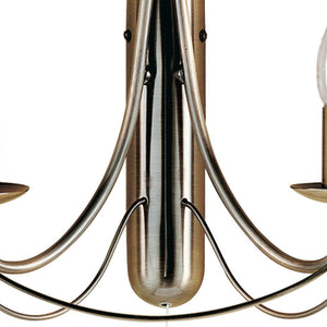 Searchlight Electric Maypole 2Lt Wall Light - Antique Brass Metal 6342-2AB