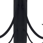 Searchlight Electric Maypole 2Lt Wall Light - Black Metal 6342-2BK