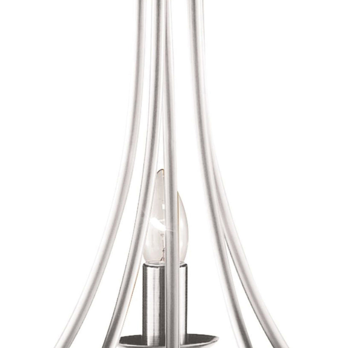 Searchlight Electric Maypole 5Lt Pendant - Satin Silver Metal 6345-5SS