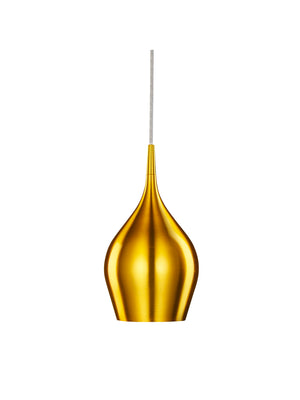 Searchlight Electric Vibrant Pendant  - Metallic Gold Metal 6461-12GO