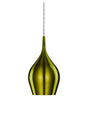Vibrant Pendant  - Metallic Green Metal