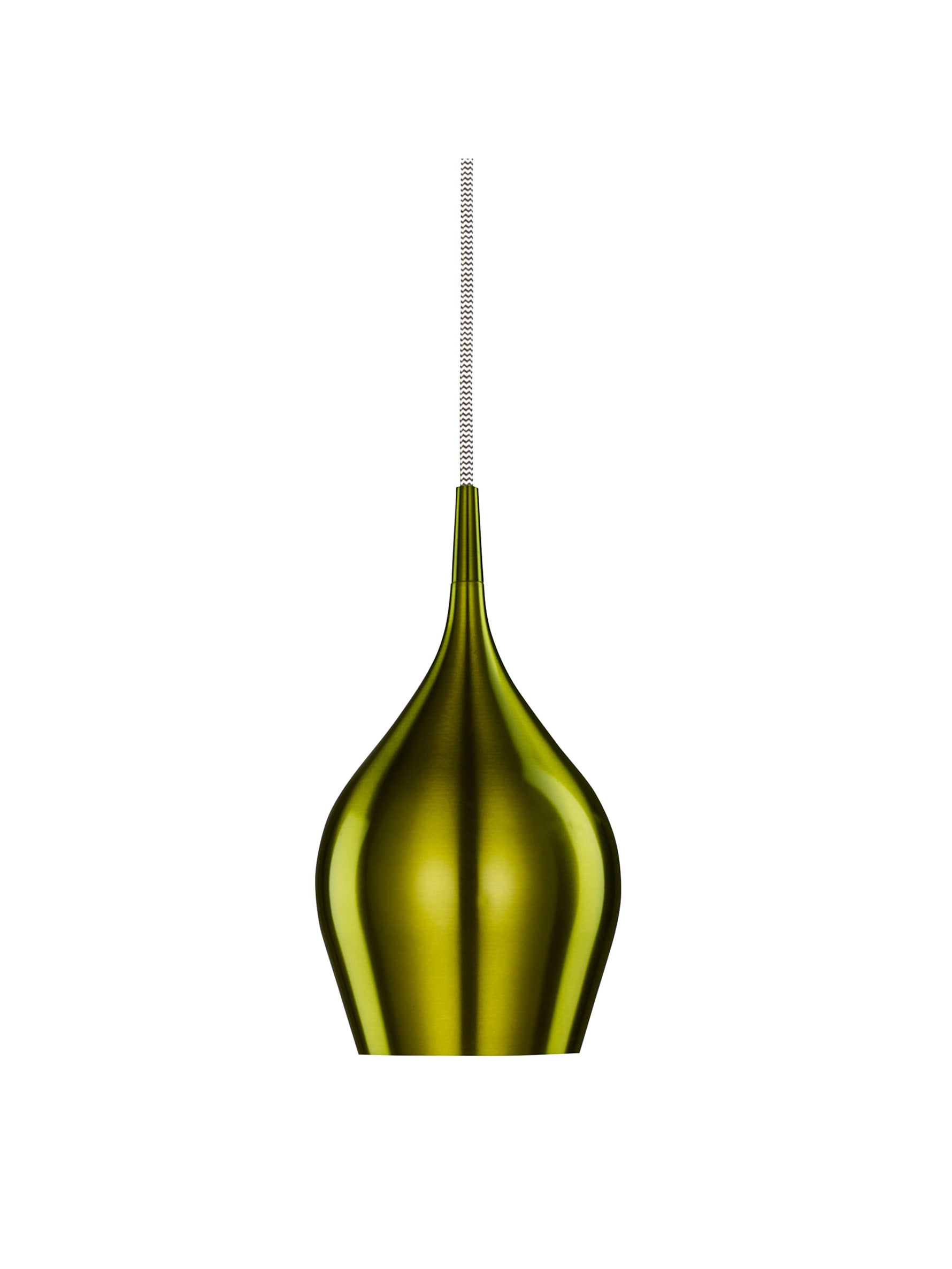 Searchlight Electric Vibrant Pendant  - Metallic Green Metal 6461-12GR