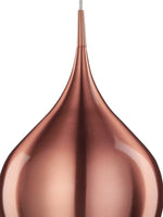 Searchlight Electric Vibrant Pendant  - Metallic Pink Metal 6461-26CU