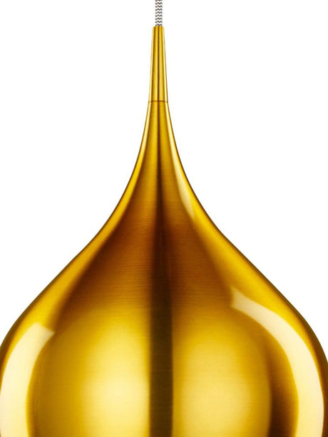 Searchlight Electric Vibrant Pendant  - Metallic Gold Metal 6461-26GO