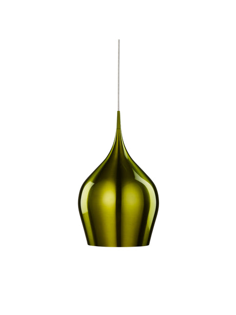 Searchlight Electric Vibrant Pendant  - Metallic Green Metal 6461-26GR