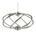 Searchlight Electric Magic  7Lt Pendant  - Chrome Metal & Opal Acrylic 6500-7CC