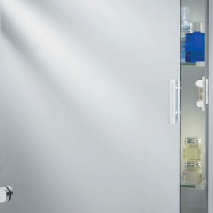 Searchlight Electric Bathroom Illuminated Mirror Cabinet & Shaver Socket, IP44 6560