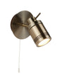 Samson Spotlight Wall Light - Antique Brass Metal