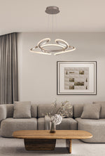 Searchlight Electric Doodle LED Pendant, Champagne Metal 66110CP