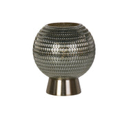Mila Table Lamp - Brass Metal & Green Glass