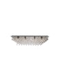 Hanna 8Lt Flush  - Chrome Metal & Clear Crystal