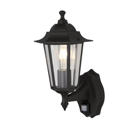 Alex Outdoor Wall Light - Black Metal & Glass
