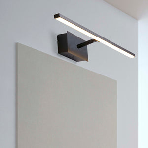 Searchlight Electric Amalfi LED Wall Light IP44, Matt Black Metal 68241-41BK