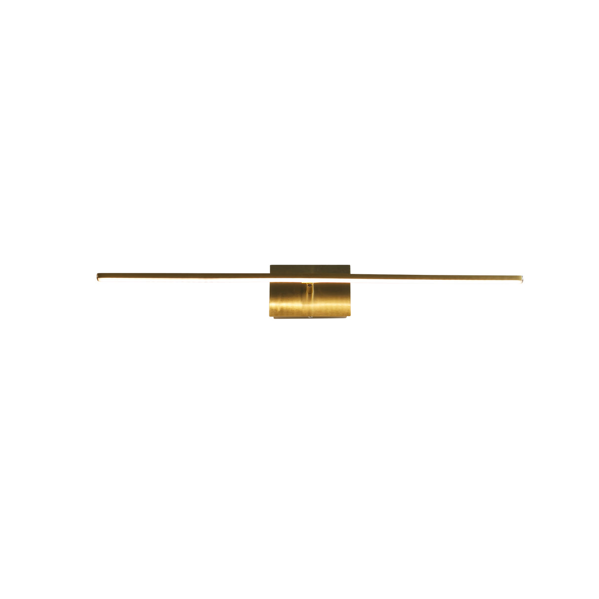 Amalfi LED Wall Light IP44, Satin Brass Metal