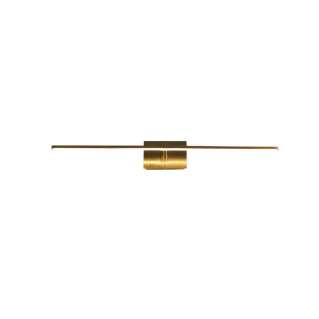 Amalfi LED Wall Light IP44, Satin Brass Metal