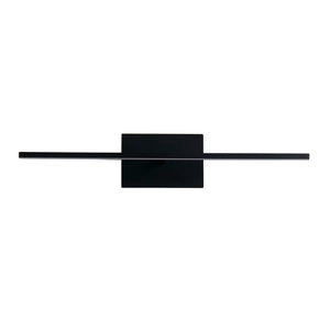 Searchlight Electric Amalfi LED Wall Light IP44, Matt Black Metal 68241-61BK