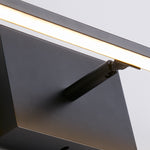 Searchlight Electric Amalfi LED Wall Light IP44, Matt Black Metal 68241-61BK