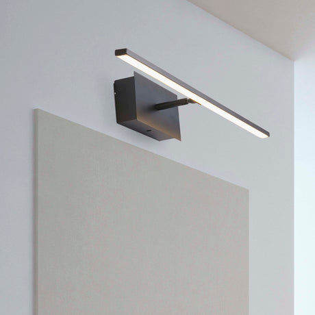 Searchlight Electric Amalfi LED Wall Light IP44, Matt Black Metal 68241-61BK