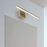 Searchlight Electric Amalfi LED Wall Light IP44, Satin Brass Metal 68241-61SB