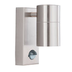 Metro Outdoor Wall Light - Stainless Steel Metal & Glass
