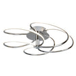 Bardot 5Lt Flush - Chrome Metal & Opal Acrylic