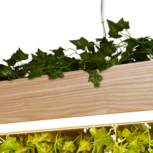Searchlight Electric Ash LED Bar Ceiling Pendant - Wood 7231