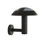 Searchlight Electric Mushroom Outdoor Wall Light- Grey Metal & Opal Polycarbonate 7263GY