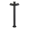 Mushroom Outdoor Post  - Dark Grey & Opal Polycarbonate
