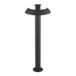 Mushroom Outdoor Post  - Dark Grey & Opal Polycarbonate