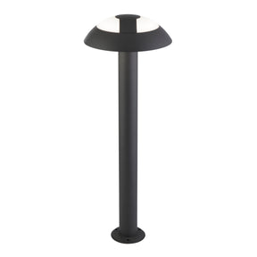 Mushroom Outdoor Post  - Dark Grey & Opal Polycarbonate
