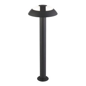 Mushroom Outdoor Post  - Dark Grey & Opal Polycarbonate