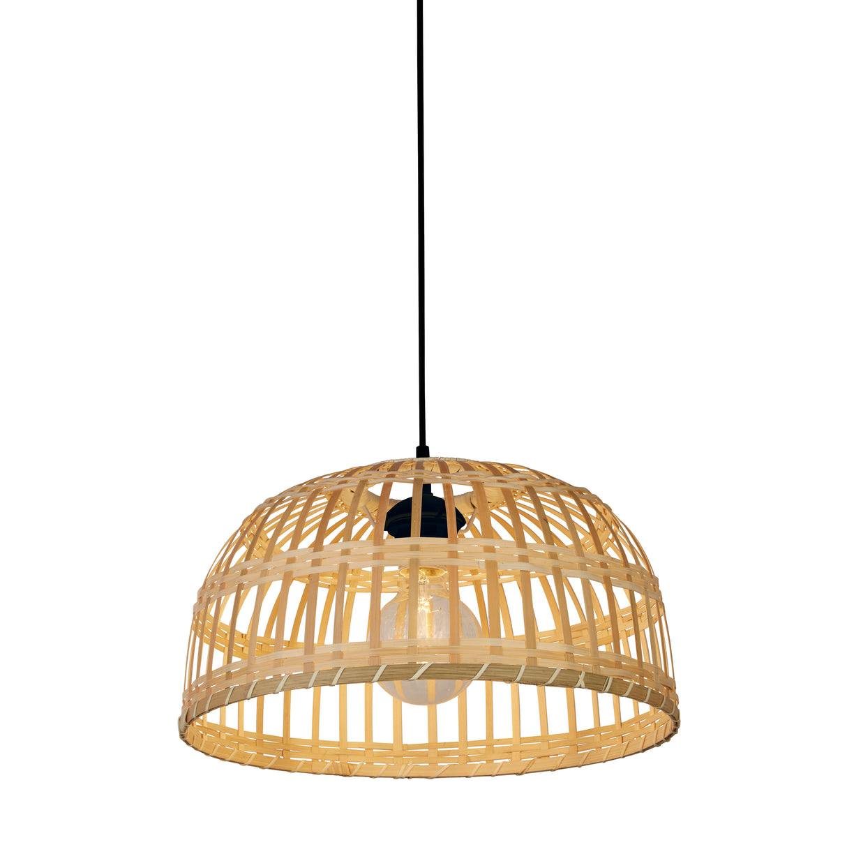 Searchlight Electric Bali Shade - Bamboo 7394CW