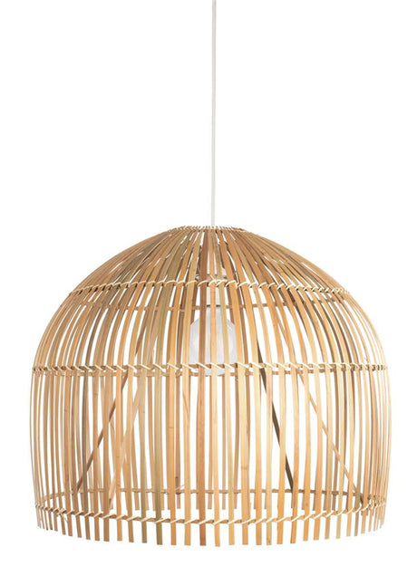Searchlight Electric Bali Pendant  - Bamboo 7400CW