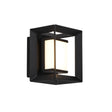 Chaplin Wall Light - Black Metal & Opal Acrylic