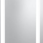 Searchlight Electric Bathroom Mirror w Shaving Socket  -  Chrome & Frosted, IP44  7450