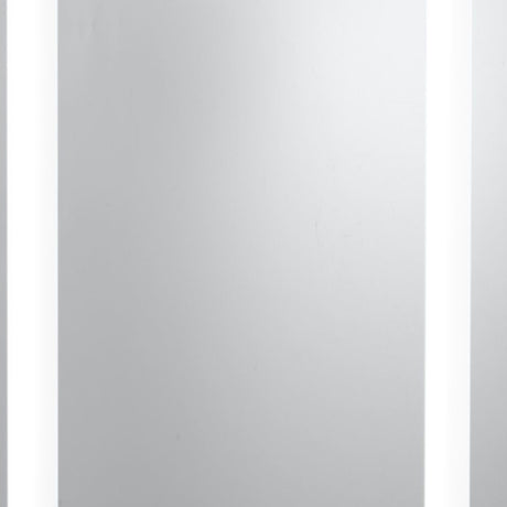 Searchlight Electric Bathroom Mirror w Shaving Socket  -  Chrome & Frosted, IP44  7450