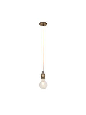 Antique Brass 1Lt Cable Suspension