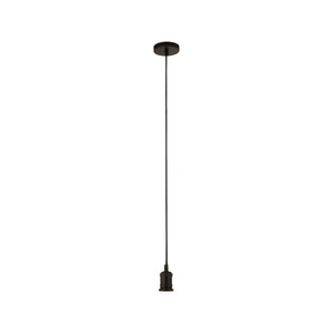 Matt Black 1Lt Cable Suspension