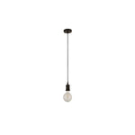 Searchlight Electric Matt Black 1Lt Cable Suspension 7461BK