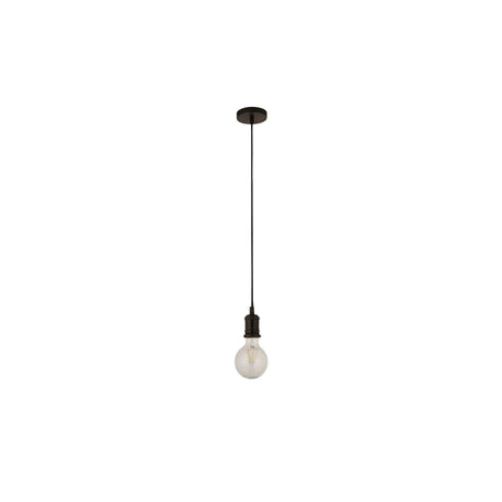Searchlight Electric Matt Black 1Lt Cable Suspension 7461BK