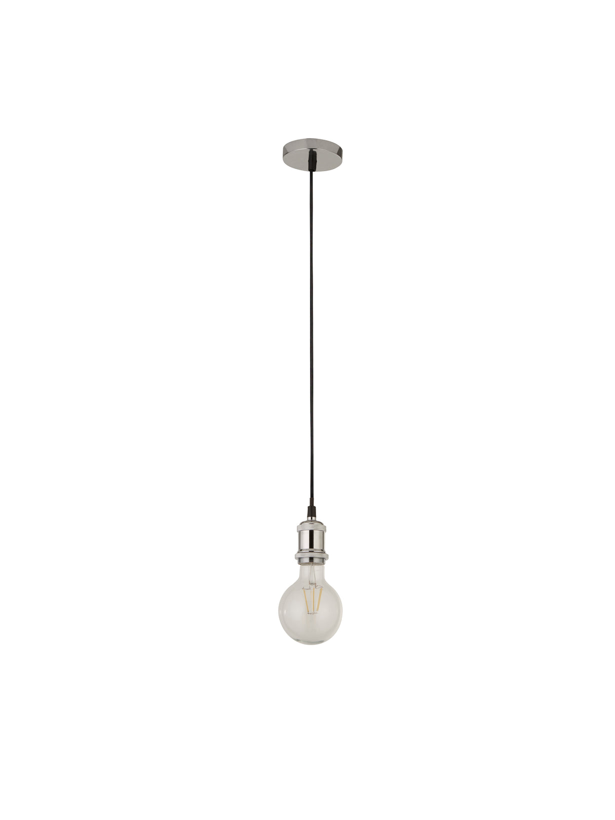 Searchlight Electric Chrome 1Lt Cable Suspension 7461CC