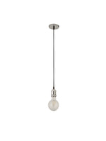 Searchlight Electric Chrome 1Lt Cable Suspension 7461CC
